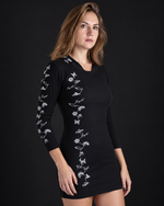 Load image into Gallery viewer, HOODED MINI-DRESS
