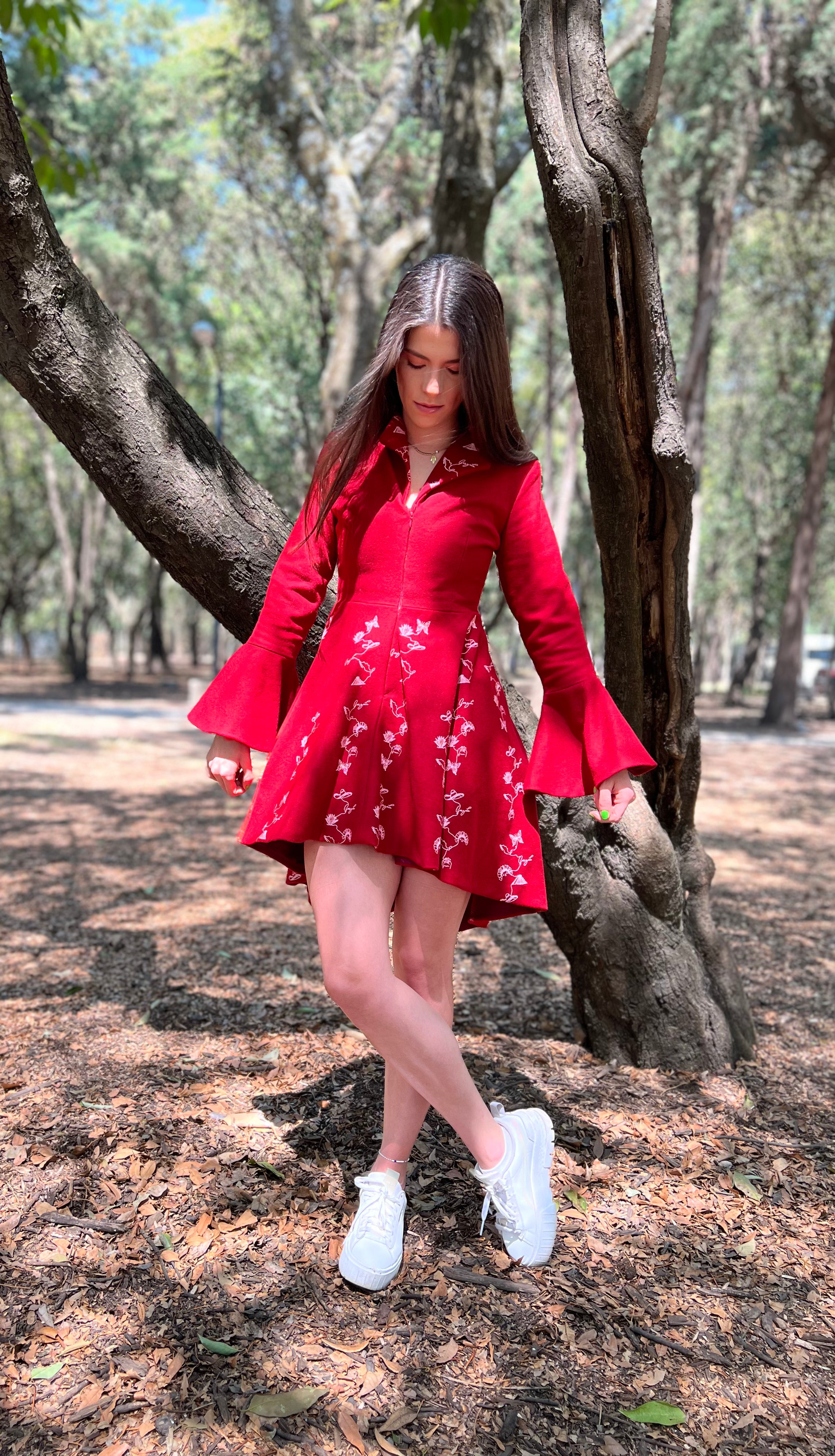 Abrigo rojo MAXICO