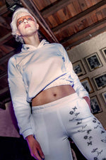 Load image into Gallery viewer, Hoodie Blanco Mujer
