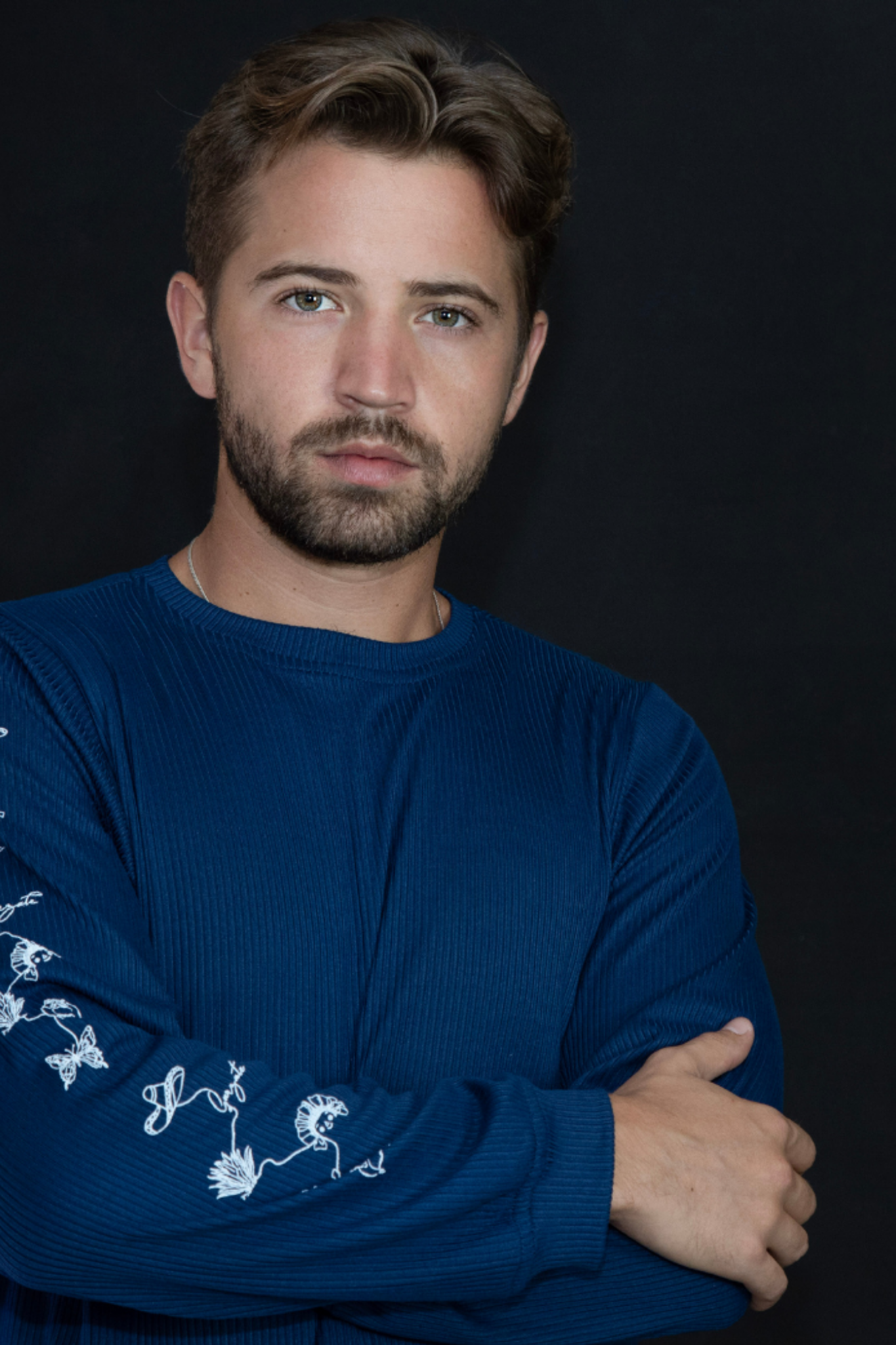 Suéter Azul Hombre