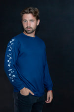 Load image into Gallery viewer, Suéter Azul Hombre
